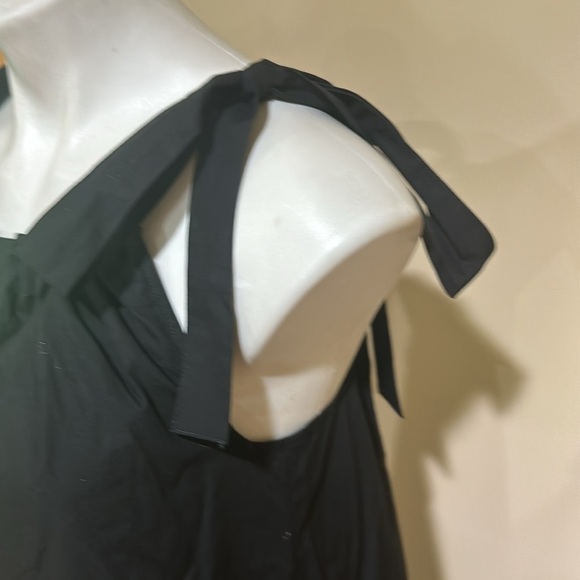 Elegant Black Sleeveless Dress - Picture 4 of 10